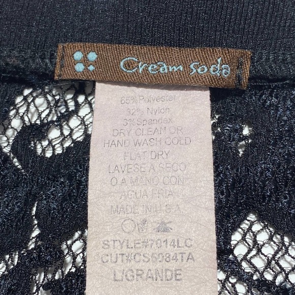 BLACK Lace Sheer Pants - Picture 7 of 7